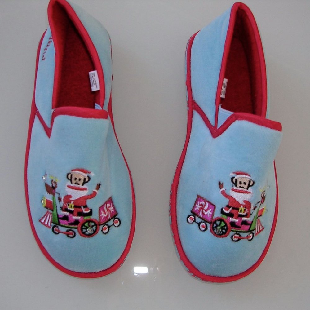 GENUINE PAUL FRANK CHILDRENS SANTA LAND SLIPPER